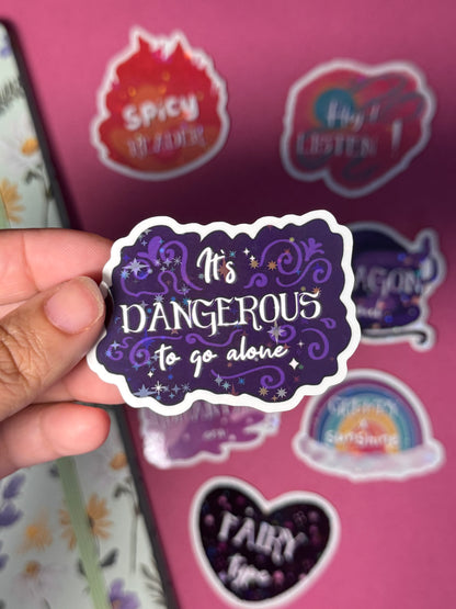 Booklovers 1 - STICKER L holo star (7 modèles)