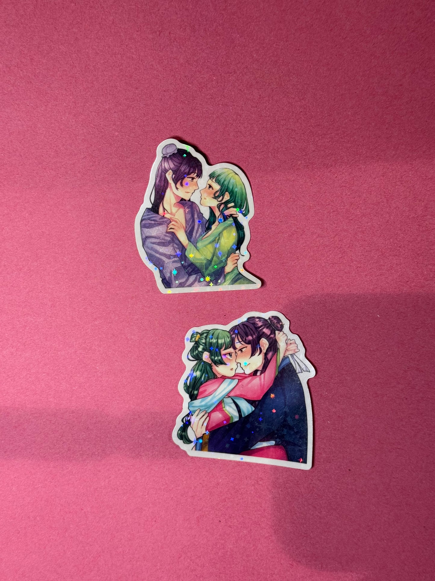 Mao Mao - STICKER L holo star (2 modèles)