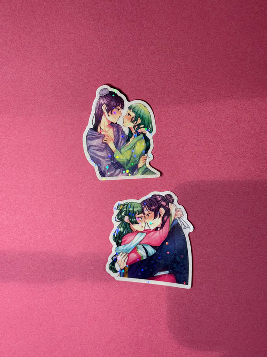 Mao Mao - STICKER L holo star (2 modèles)