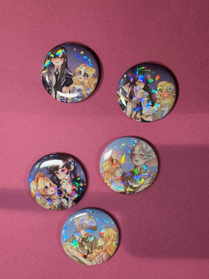 Athie/Athanasia - BADGE ROND (5 modèles)