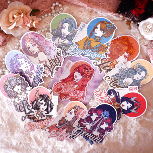 [Sabrina] Stickers XXL - Zodiac Collection (12 modèles)