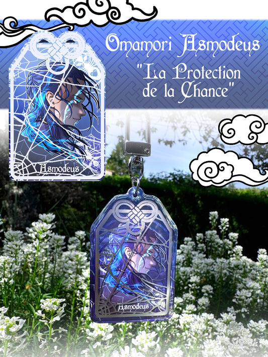 [Cha Wolf - Kestrel] Omamori argent "Asmodeus"