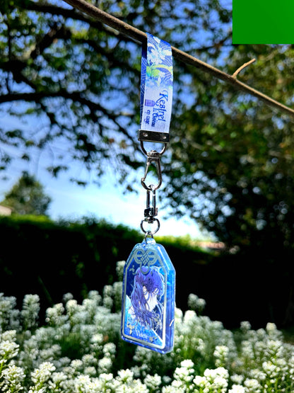 [Cha Wolf - Kestrel] Omamori argent "Violette"