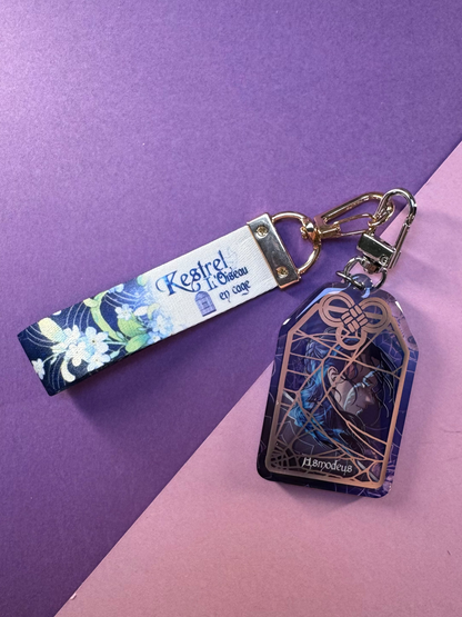 [Cha Wolf - Kestrel] Omamori argent "Asmodeus"