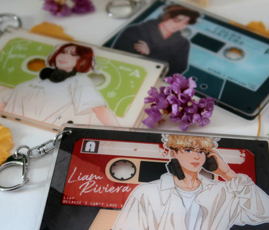 [Lief - BICLY] Porte-clef K7Playlist (Priti)