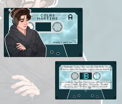 [Lief - BICLY] Porte-clef K7Playlist (Cole) **préco**