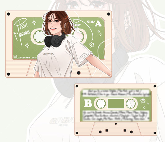 [Lief - BICLY] Porte-clef K7Playlist (Priti)