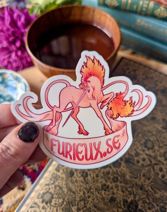 [Eve Brengard] Sticker "Furieux.se"
