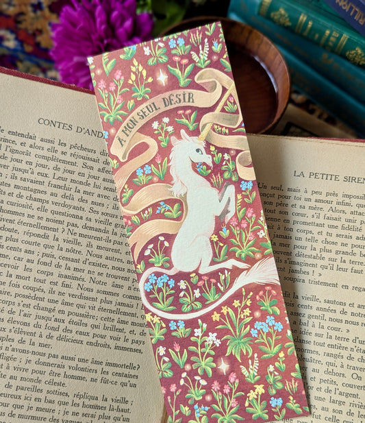 [Eve Brengard] Marque-page "Licorne"