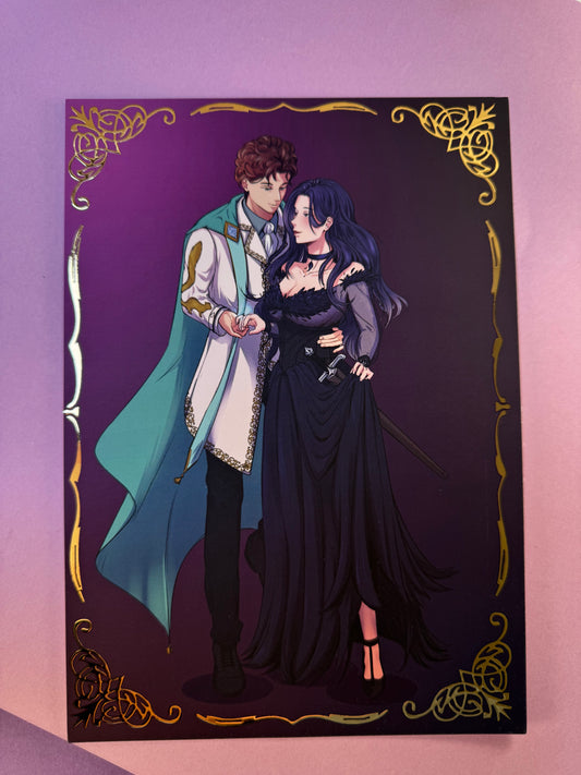 [La Guerre des Ombres] Print - Couple 1 (≠ formats) / Éditions Bookmark x Mikae