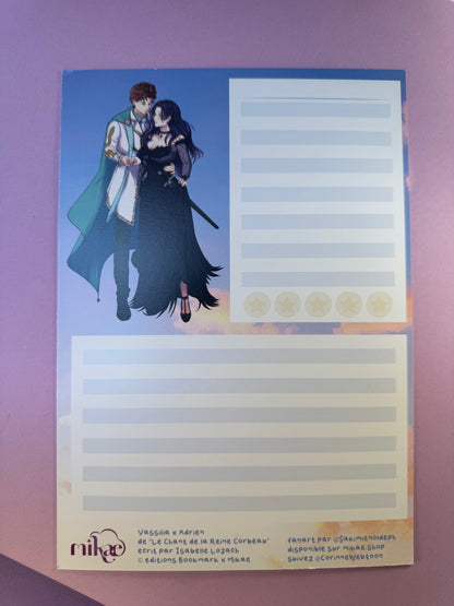 [La Guerre des Ombres] Print - Couple 1 (≠ formats) / Éditions Bookmark x Mikae
