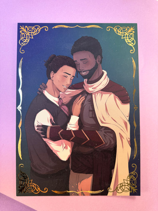 [La Guerre des Ombres] Print - Couple 2 (≠ formats) / Éditions Bookmark x Mikae