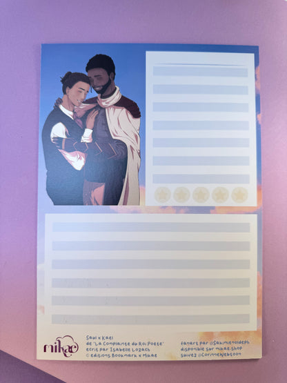 [La Guerre des Ombres] Print - Couple 2 (≠ formats) / Éditions Bookmark x Mikae