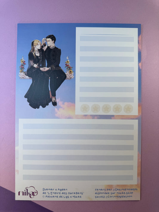 [L'Empire des Ouragans] Print - Shamar (≠ formats) / Alexiane de Lys x Mikae