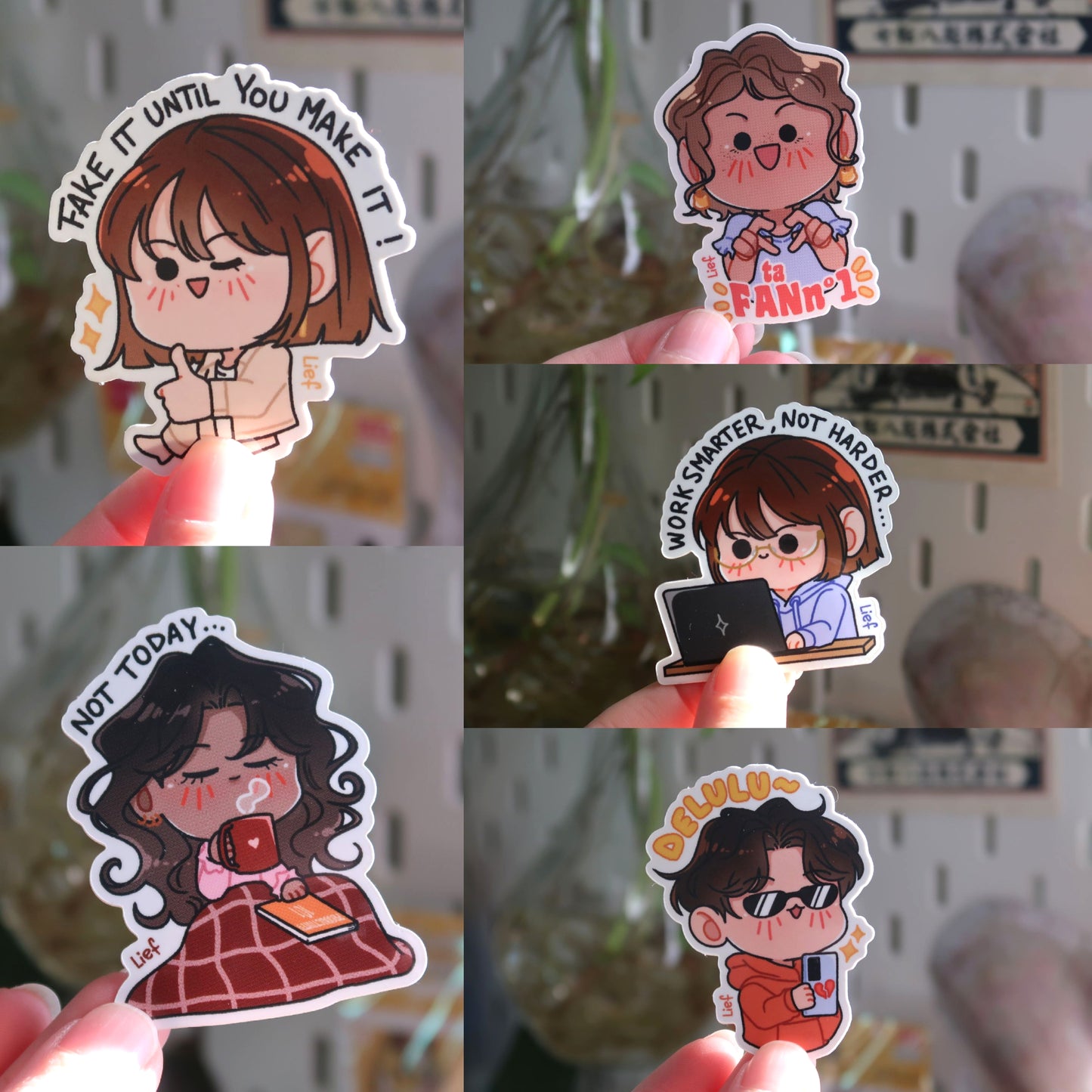 [Lief - BICLY] Stickers Not today