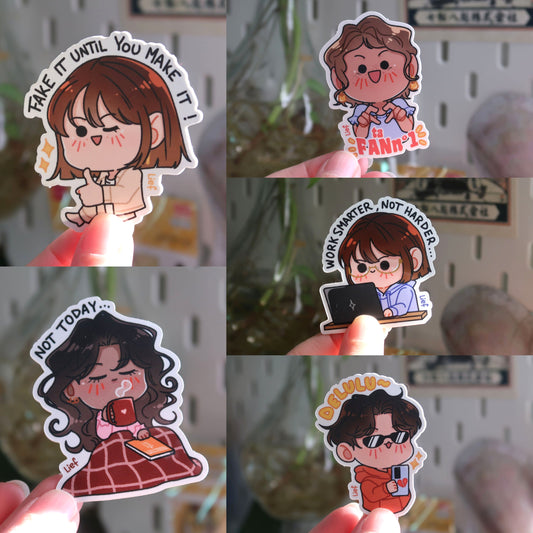 [Lief - BICLY] Stickers Work smarter, not harder