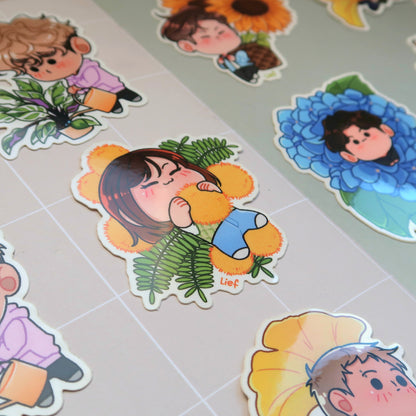 [Lief - BICLY] Stickers Calathea - Liam