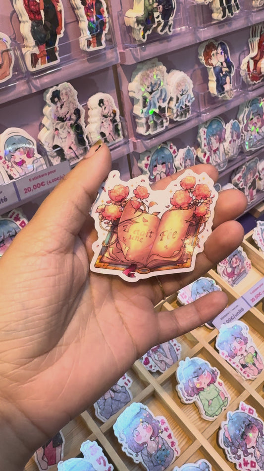 OC Magic Book - STICKER (≠ formats)